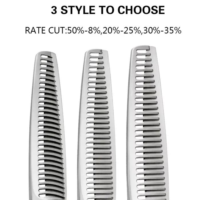 Titan professionnel 6.0 pouces ciseaux à cheveux ciseaux de salon ciseaux amincissants ciseaux de co