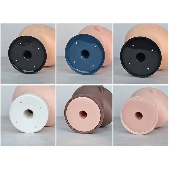 Support de perruque de tête de Mannequin avec trépied de perruque réglable, présentoir de fabricatio