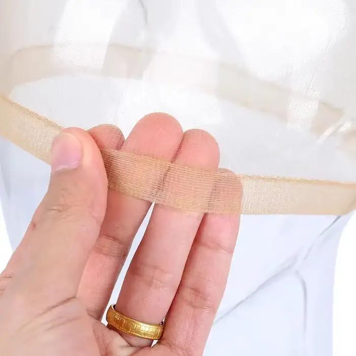 Bonnet de perruque Hd pour perruque avant en dentelle, bonnets de perruque invisibles de qualité sup