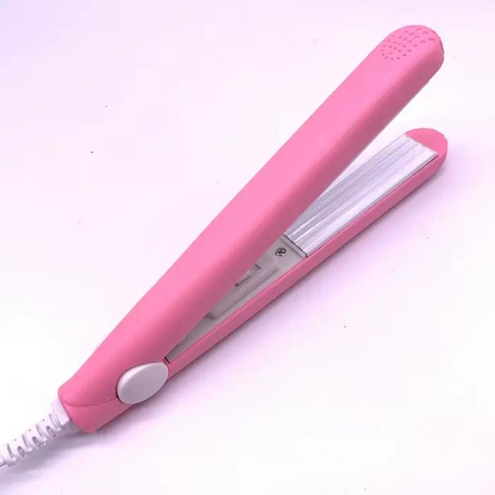 Mini fer à lisser électrique en céramique pour cheveux bouclés, petit fer à lisser pour cheveux abîm