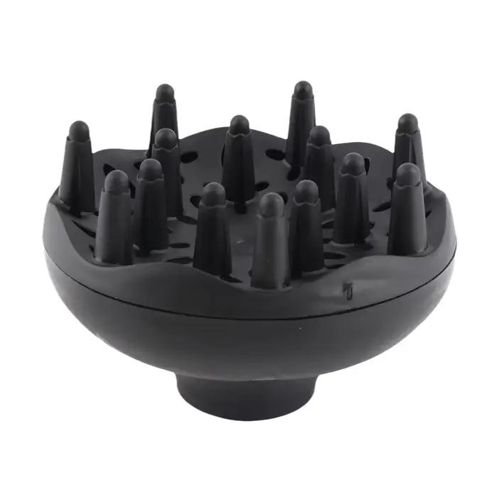 Diffuseur universel pour sèche-cheveux de couleur noire, design élégant, accessoire professionnel po