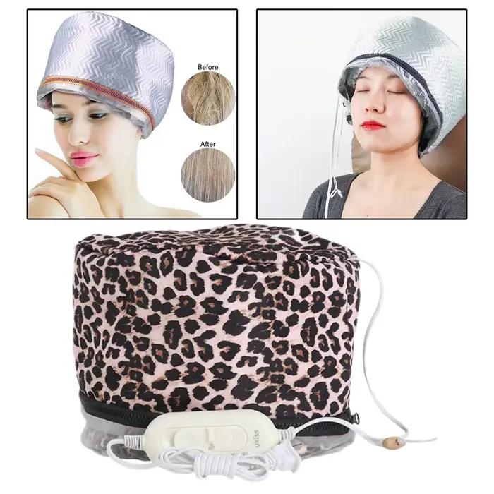 Chapeau Chauffant à Vapeur Électrique, Conditionnement en Profondeur, SPA, Hydratant, Thermique, Soi