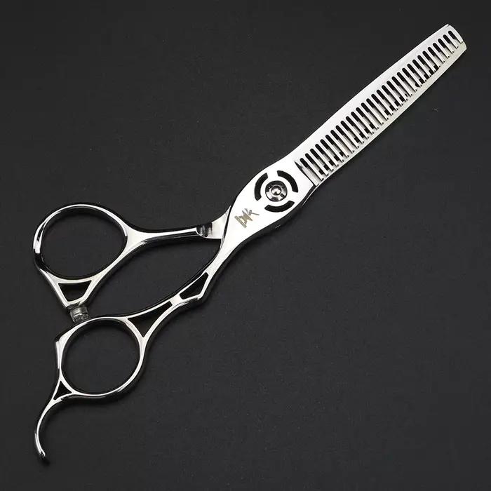 XUANFENG – ciseaux à manche creux de 6 pouces, ciseaux de coupe de coiffeur et ciseaux fins en acier