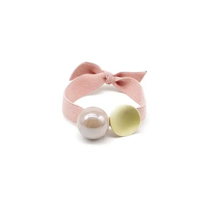 Accessoires de cheveux tendance, élastiques à cheveux haut de gamme, style coréen, bandeaux simples,