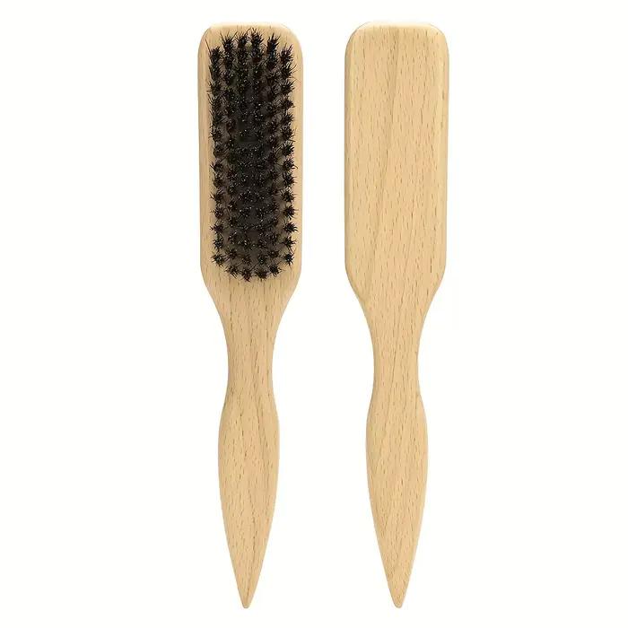 Brosses à cheveux - Manche en bambou, poils doux et durables pour le coiffage, le démêlage et le soi