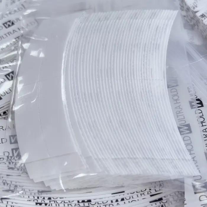 36 pcs/lot blanc Ultra tenir perruque Double face dentelle perruque bande pour toupet/dentelle perru
