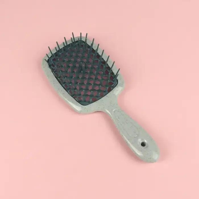 Peigne à coussin d'air creux antistatique sec et humide, double usage, cheveux moelleux, Massage de 
