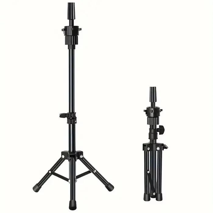 Support de tête de mannequin de table réglable pour la pratique de la coiffure, idéal pour l'entraîn