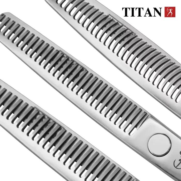 TITAN ciseaux amincissants de cheveux professionnels ciseaux de coupe de barbier