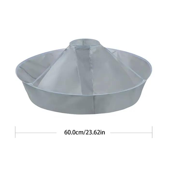 Cape de coiffure pliable 60 cm pour adulte, type parapluie, pour salon de coiffure et usage personne