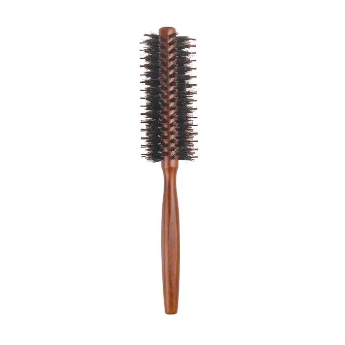 Brosse à cheveux dédiée au Salon, poils de sanglier, antistatique pour le séchage des cheveux, peign