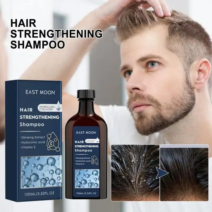 Shampoing au collagène anti-pelliculaire, rafraîchissant, nourrissant, réparateur des racines des ch
