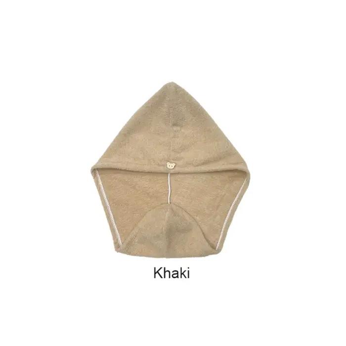 Serviette turban microfibre séchage rapide pour cheveux, pour femmes, pour la douche et le spa, chap
