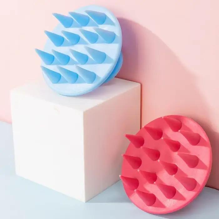 Brosse à cheveux en Silicone, masseur de cuir chevelu pour la croissance des cheveux, sans moule, sh