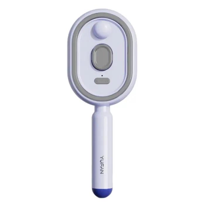 Brosse à vapeur électrique rechargeable USB-C pour démêler, lisser, coiffer et contrôler les frisott