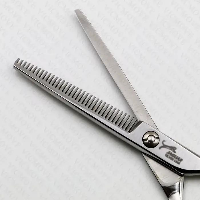 Ensemble de ciseaux de coiffure professionnels de 5.5 pouces, coupe + ciseaux de barbier amincissant
