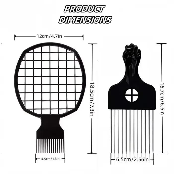 Ensemble d'éponges à cheveux torsadées magiques 3 pièces/ensemble, brosse éponge à gros trous pour c
