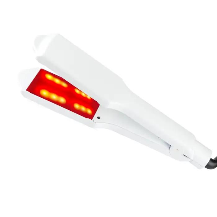 KerBrian-Fers infrarouges ultrasoniques pour cheveux secs crépus, fer de soin capillaire, réparation