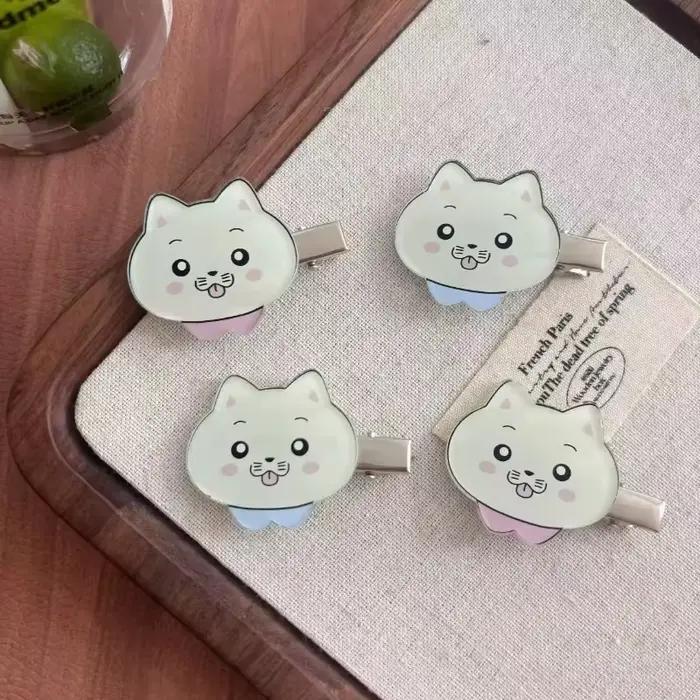 Pince à cheveux unisexe Kawaii petit chat, couvre-chef Cosplay Anime l'été Hikaru Died Style épingle