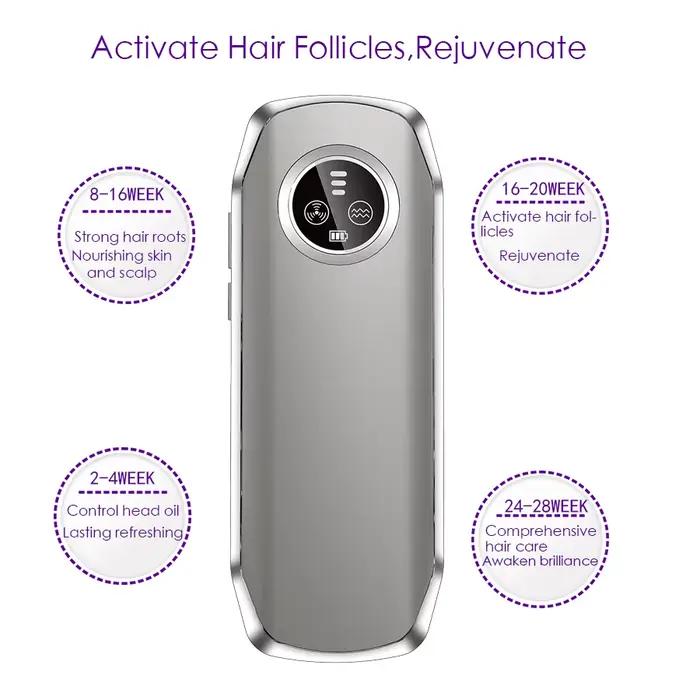 Peigne laser pour la croissance des cheveux, peigne électrique pour la croissance des cheveux, trait