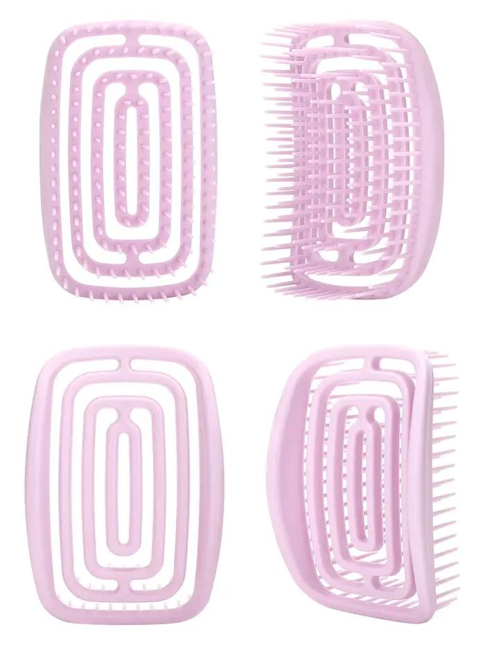 Peigne de massage du cuir chevelu pour femmes, brosse à cheveux professionnelle antistatique pour to
