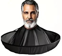 Tablier de coiffure professionnel blanc respirant pour salon, cape de coupe pour la coloration des c