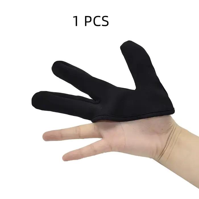 Gants résistants à la chaleur à 3 doigts, mitaines de Protection, baguette à friser, gants de géat d