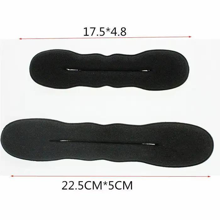 Éponge En Plastique Boucle Bouclés Cheveux Créateur Cheveux Chouchou Bandeau Twist Donut Bun Curler 