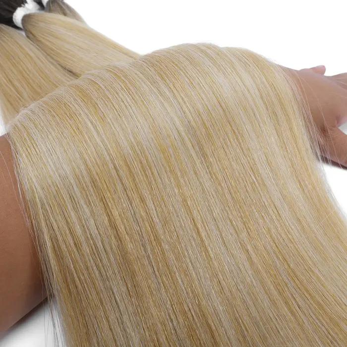 YunRong – tissage synthétique lisse Super Long, Extension capillaire, faux Yaki, tissage de cheveux 