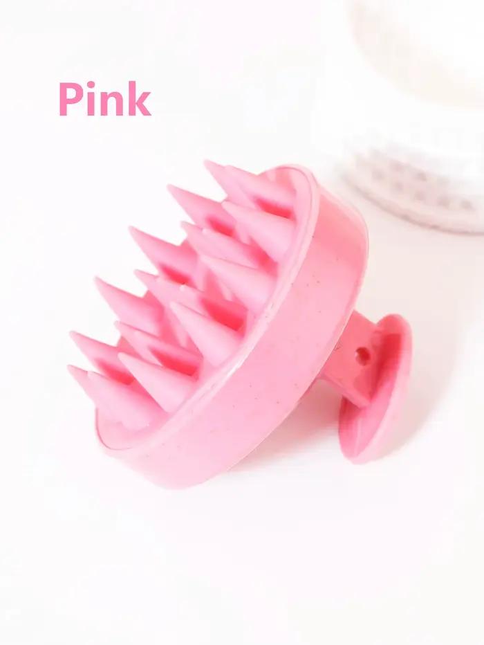 Brosse à cheveux, peigne de massage du cuir chevel en silicone, brosse de massage douce pour le corp