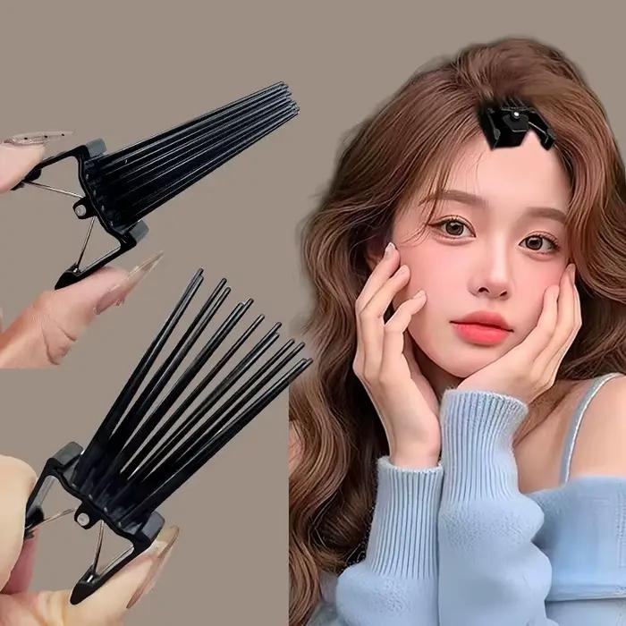 Nouveau Simple moelleux épingle à cheveux friser racines haute naturel moelleux pince à cheveux femm