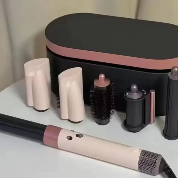 Kit de coiffure professionnel pour cheveux longs HSO5 complet avec boucleur et multi-styler pour un 