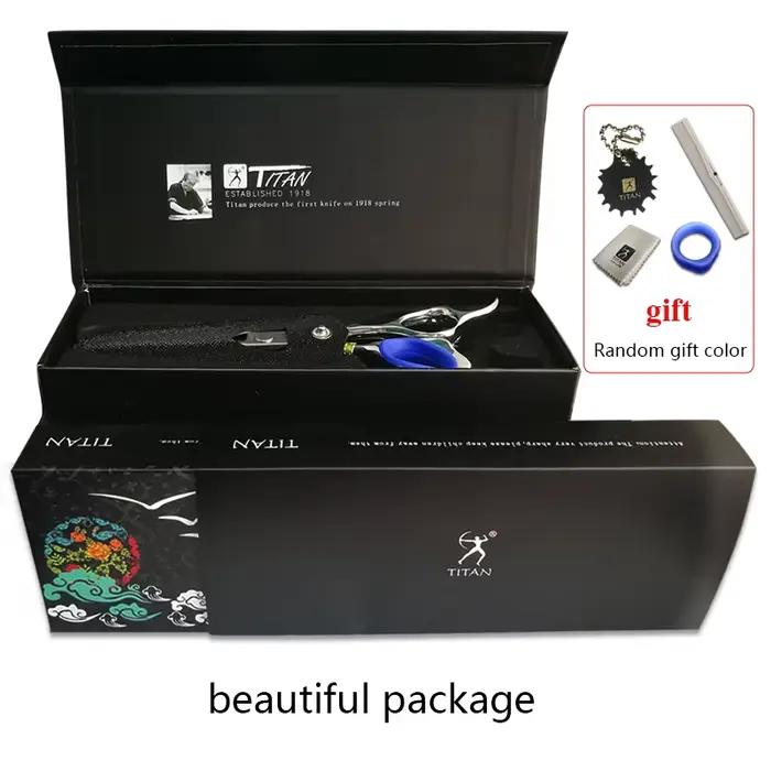 TITAN ciseaux de coupe de cheveux outils de barbier outils de coiffure ciseaux de coupe professionne