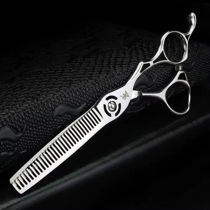 XUANFENG – ciseaux à manche creux de 6 pouces, ciseaux de coupe de coiffeur et ciseaux fins en acier