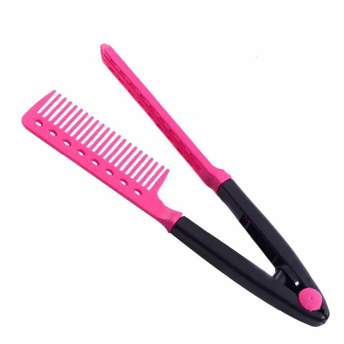 Brosse lissante professionnelle pour coiffure, peigne antistatique pour salon de coiffure et usage d