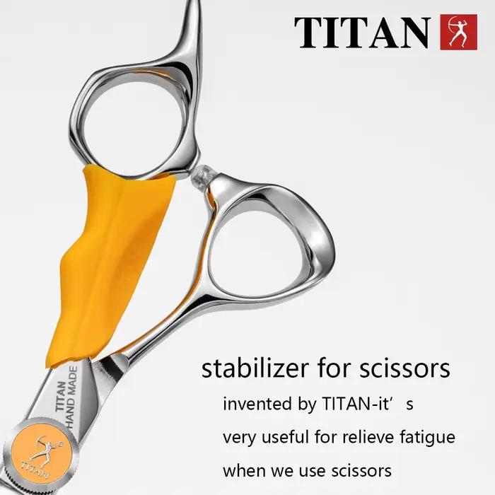 Titan ciseaux à cheveux professionnels coupe amincissante ciseaux à cheveux de barbier ciseaux de co