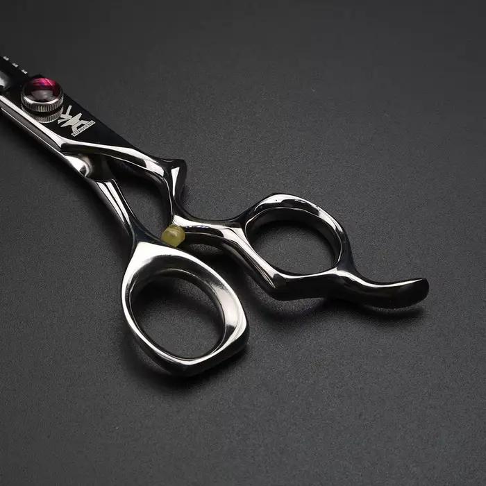 XUANFENG – ciseaux de coupe de cheveux à poignée confortable de 7 pouces, ciseaux de barbier en acie