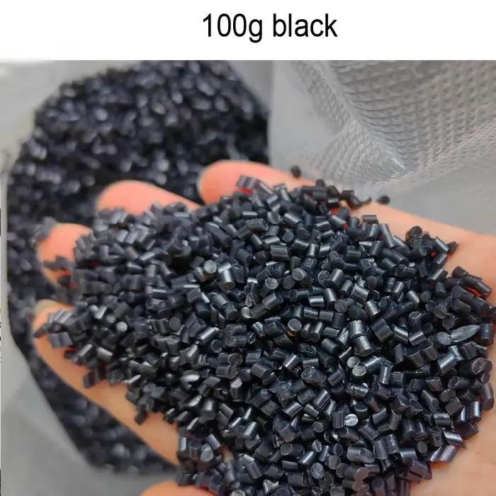 Perles de colle italienne 20G/50G/100G, granulés de colle à la kératine, Grains de couleur ambre mar