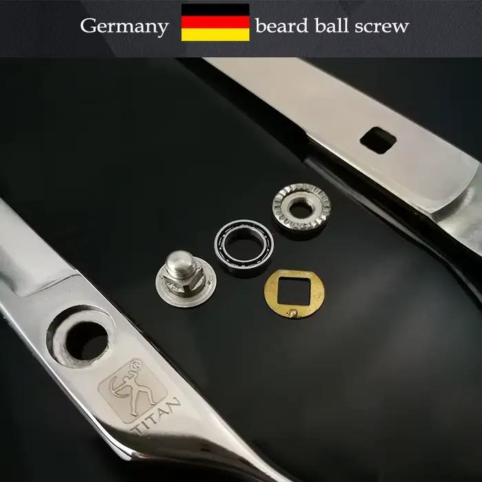 TITAN ciseaux amincissants de cheveux professionnels ciseaux de coupe de barbier