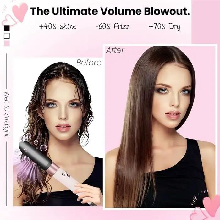 Fixation de lisseur de cheveux améliorée pour Dyson Airwrap HS01 HS05 HS08, buse lisse à flux d'air 