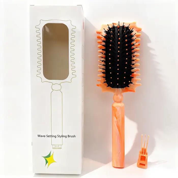 Brosse coiffante Marble Curl Define, brosse démêlante ajourée, peigne pour cheveux emmêlés, outils d