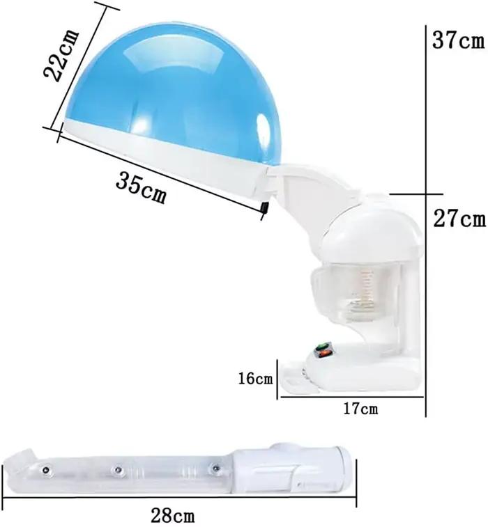 Casques cheveux chauffants appareil professionnel soins capillaires à l'ozone 480W vapeur visage mul