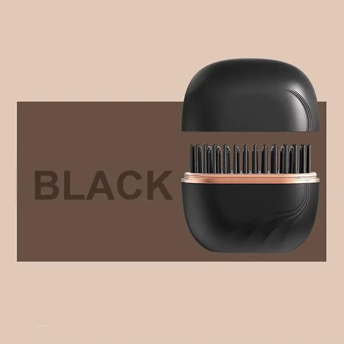 Brosse à lisser électrique à chauffage électrique, Mini fer à lisser Portable, peigne à cheveux chau
