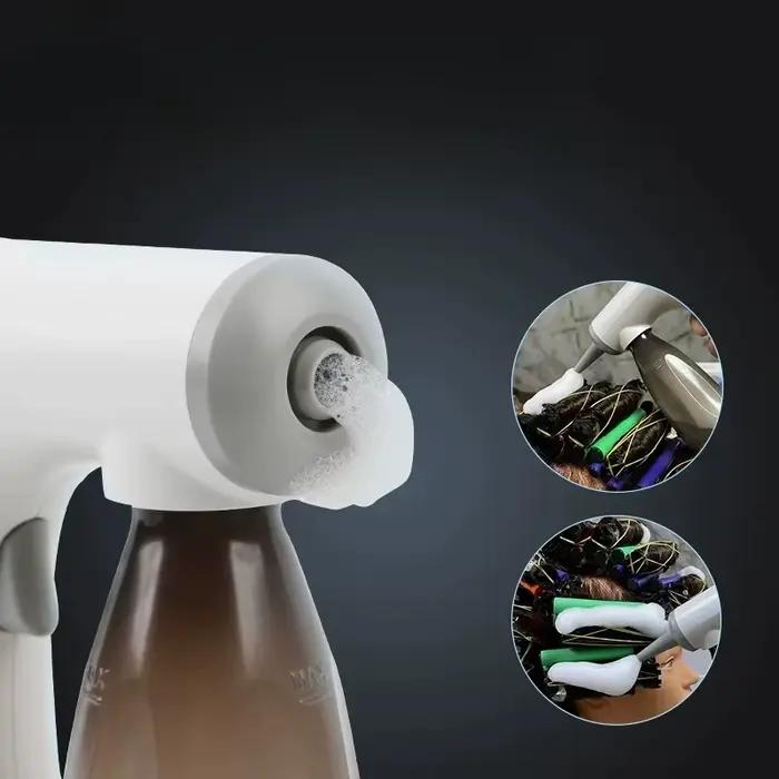 Coiffeur électrique mousse bulle dispositif froid chaud Perm coiffure outil de coiffure pour Salon r