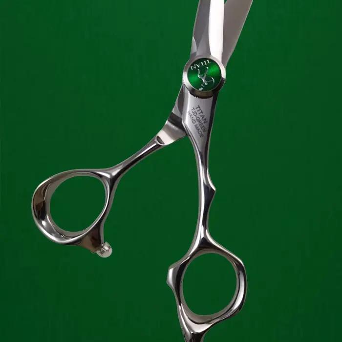 Ciseaux de coiffure professionnels titan, coupe amincissante, outil de barbier pour salon de coiffur