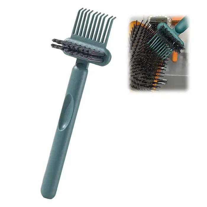 Outil de nettoyage de brosses à cheveux 2 en 1, brosse de nettoyage de peignes, râteau de nettoyage 