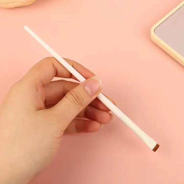 Brosse permanente à tête plate, 5 pièces, brosse de coiffure, stratification des cils, outil de sépa