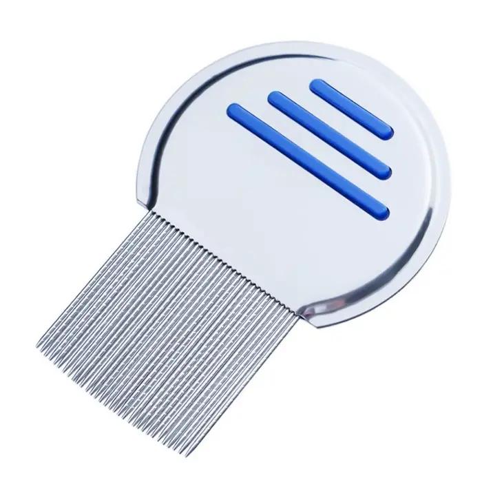 Peigne anti-poux et anti-lentes super dense en acier inoxydable pour le traitement des poux et des l