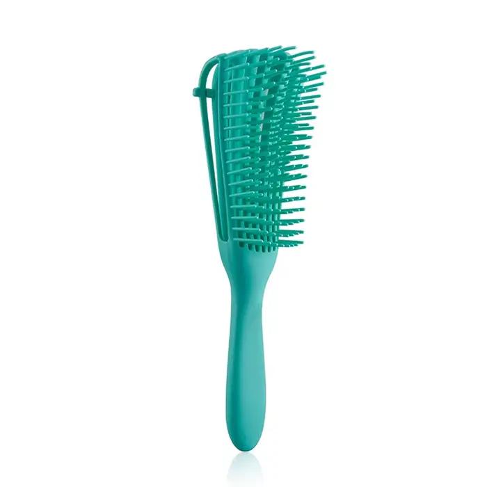 Brosse démêlante pour cheveux, brosse de massage du cuir chevelu, brosse démêlante pour cheveux bouc