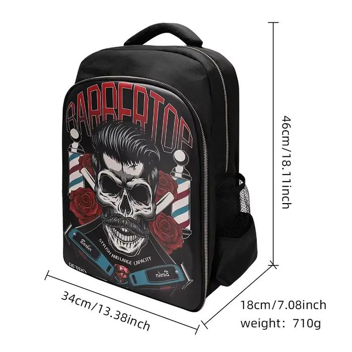 Sac de rangement pour barbier, sac à dos de grande capacité, sacs de voyage étanches multifonctionne